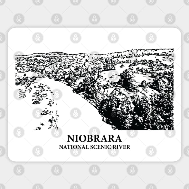 Niobrara National Scenic River Magnet by Lakeric